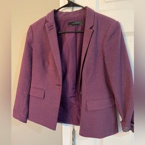 Purple blazer